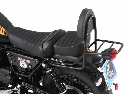 611552 00 01 Operka spolujezdce na Moto Guzzi V9 Bobber (17 20) s trubkovym nosicem, pro dlouhe sedadlo