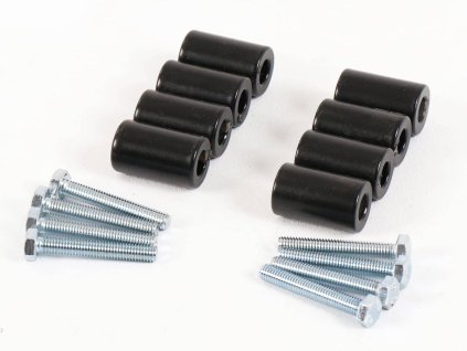 710632 00 01 Montazni sada pro nosice C Bow Hepco Becker 20 mm cerna