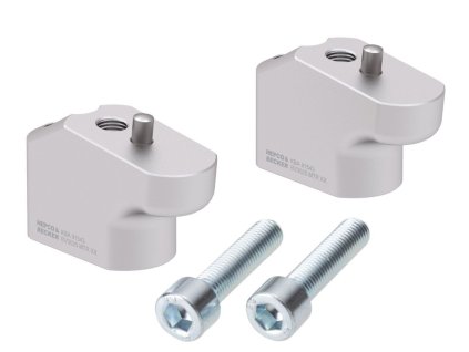 42457613 00 09 Zvyseni riditek Triumph Tiger 850 Sport (21 25) H 30 mm, 25 mm stribrne 1