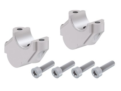 4245666 00 09 Zvyseni riditek BMW F 800 GT (13 19) H 30 mm, 15 mm stribrne