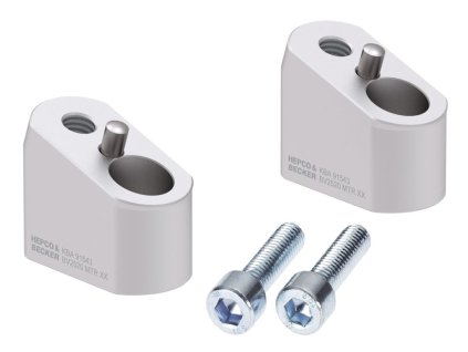 42457505 00 09 Zvyseni riditek Triumph Tiger 800 (10 20) H 30 mm, 20 mm stribrne