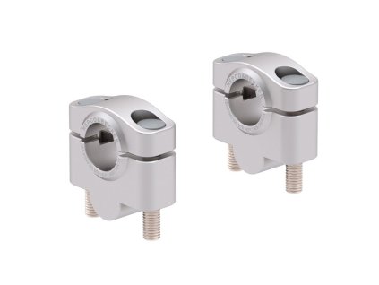 42302536 25 09 Zvyseni riditek Kawasaki Z 125 (18 25) H 25 mm stribrne