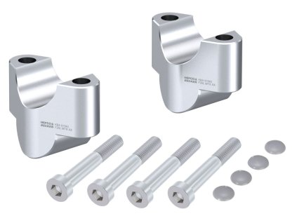 42307655 25 09 Zvyseni riditek KTM 890 SMT (23 25) H 25 mm stribrne