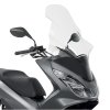 Plexi na Honda PCX 125-150 (14-17), 150 (18) KD1130ST Kappa čiré