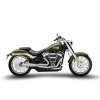 Kompletní výfuk Harley Davidson ZARD Softail Fat Boy, Breakout (18-24) nerez