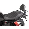 611558 00 01 Operka spolujezdce Moto Guzzi V7 Stone Special Edition (22 23) s nosicem, cerna