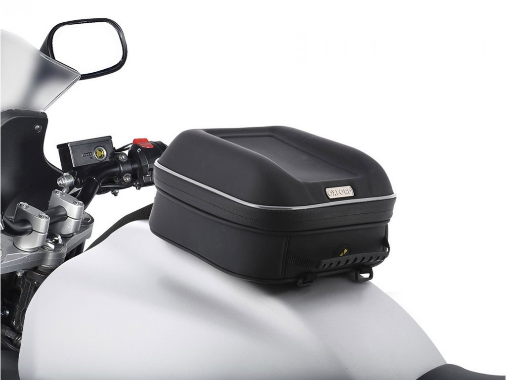 tankbag na motocykl S-Series M4s, OXFORD (černý, s magnetickou základnou, objem 4 l)
