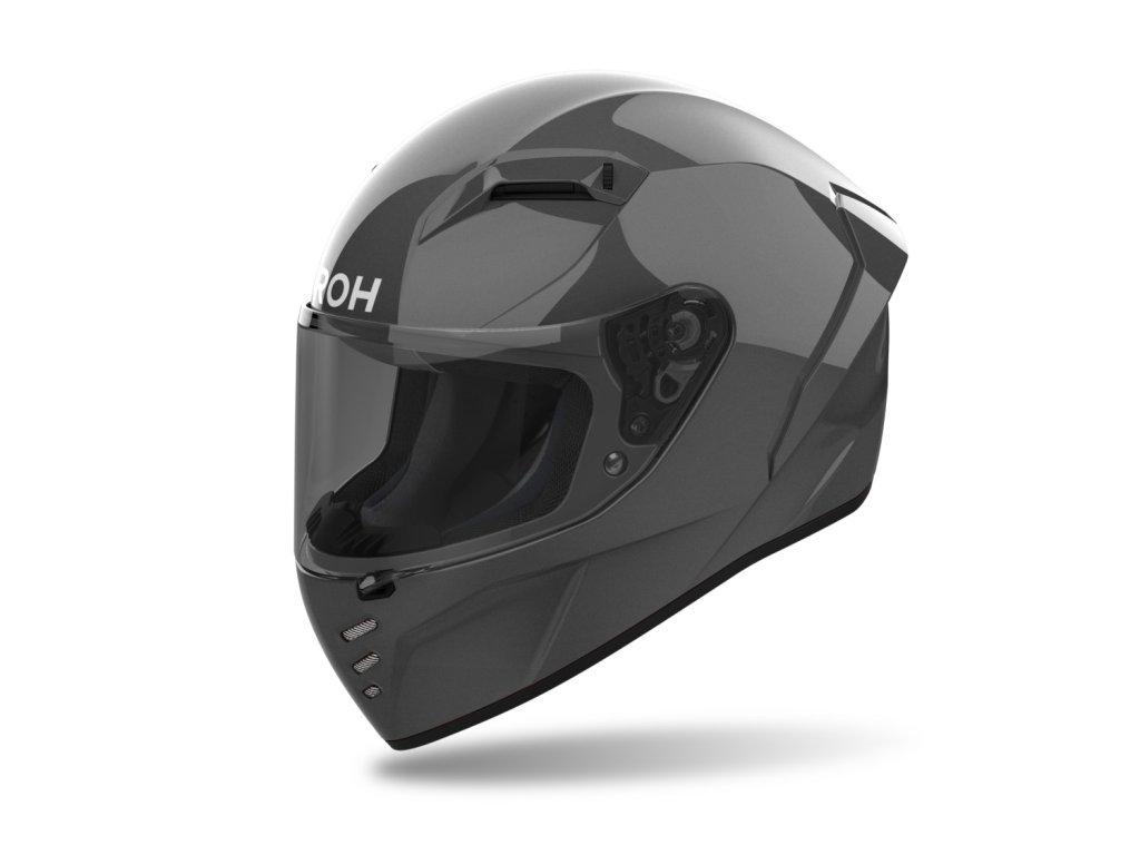 přilba CONNOR Color, AIROH (tmavá šedá) 2026 (Velikost/Provedení S)