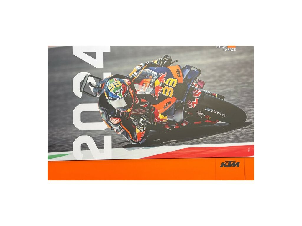 KTM NÁSTĚNNÝ KALENDÁŘ 2024 oboustranný MotoNero.cz