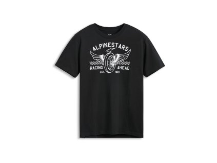 triko HERITAGE PATCH CSF, ALPINESTARS (černá) (Velikost/Provedení S)