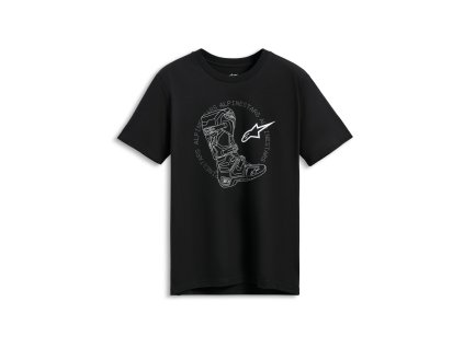 triko TECH BOOT CSF, ALPINESTARS (černá) (Velikost/Provedení S)