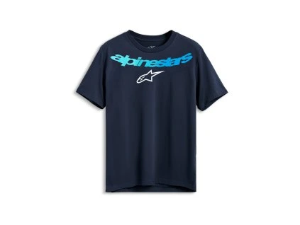 triko COLLARED CSF, ALPINESTARS (modrá) (Velikost/Provedení S)