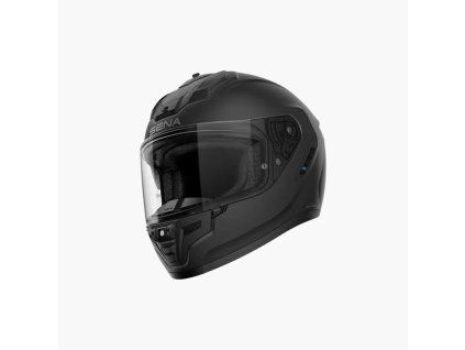 Mesh přilba s headsetem Phantom ANC, SENA (matná černá) (Velikost/Provedení 2XL)