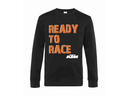 Pánská mikina KTM Ready to race, černá