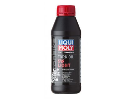 LIQUI MOLY Motorbike Fork Oil 5w Light - olej do tlumičů pro motocykly - lehký 500 ml