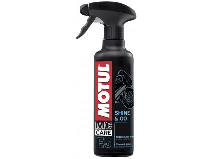 MOTUL leštění a oživení plastů E5 SHINE & GO, 400 ml