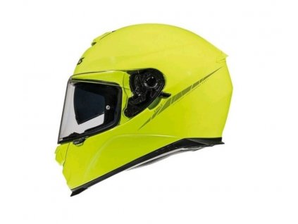 AXXIS EAGLE SV ABS solid fluor yellow gloss integrální přilba