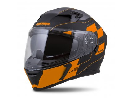 přilba Integral 3.0 RoxoR, CASSIDA (černá matná/oranžová/šedá, plexi s přípravou pro Pinlock) (Velikost/Provedení 2XL (63 až 64 cm))