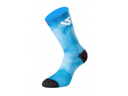ponožky TYE DYE, UNDERSHIELD (modrá)