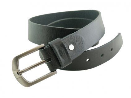 MBW PÁSEK KOŽENÝ černý