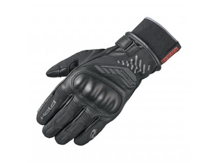 Sport moto rukavice Held MADOC GORE-TEX černá, kozí kůže