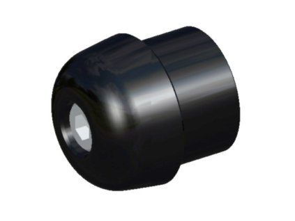 Rizoma BS818B Adaptér zrcátka Triumph černý (Velikost/Provedení Černá)