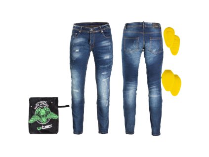 Pánské moto jeansy W-TEC Feeldy