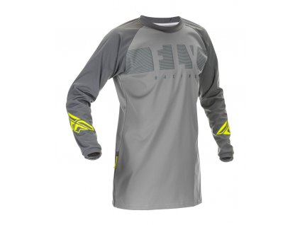 dres WINDPROOF 2022, FLY RACING (šedá/hi-vis)