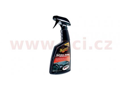 MEGUIARS Natural Shine Vinyl & Rubber Protectant - ochrana interiérových plastů, přirozený vzhled (nedodává lesk) 473 ml