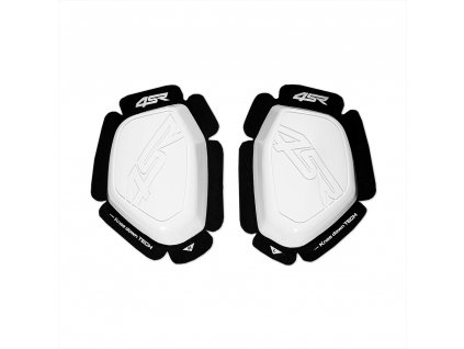 4SR knee sliders white 1