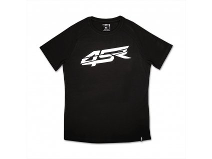 4SR T Shirt Crack Black 3