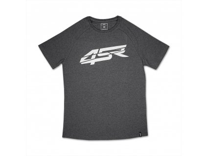 4SR T Shirt Crack Grey 3