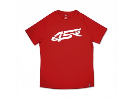 4SR T Shirt Crack Red 3