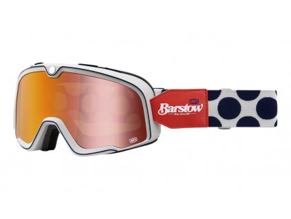 BARSTOW 100% - USA , brýle Hayworth - červené plexi