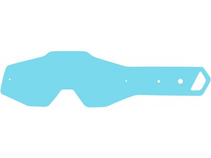 strhávací slídy plexi pro brýle 100% řady ACCURI/STRATA dětské, Q-TECH (10 vrstev v balení, čiré)