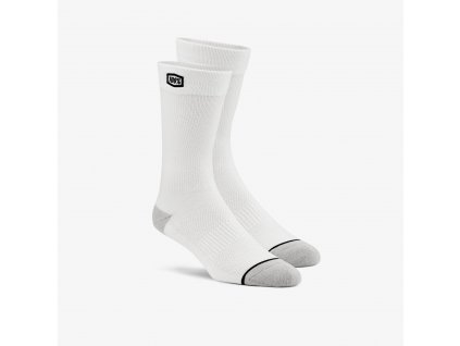ponožky SOLID, 100% - USA (bílá)