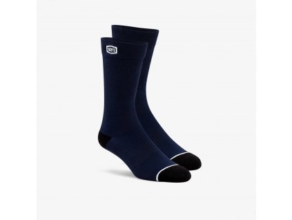 ponožky SOLID, 100% - USA (modrá)
