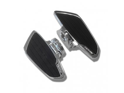 Plotny řidiče Highway Hawk SMOOTH pro motocykly HONDA VT750C2 ACE (pár) (Velikost/Provedení Černá)