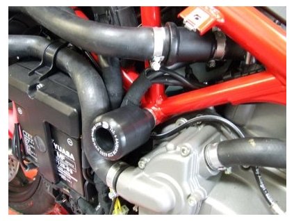 Padací chrániče rámu pod kapoty, Ducati 848 / 1098 / 1198