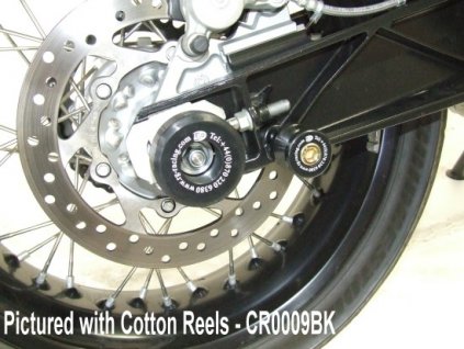 RG SP0022BK Chrániče kyvné vidlice Husqvarna 701/KTM 690 černé (Velikost/Provedení Černá)