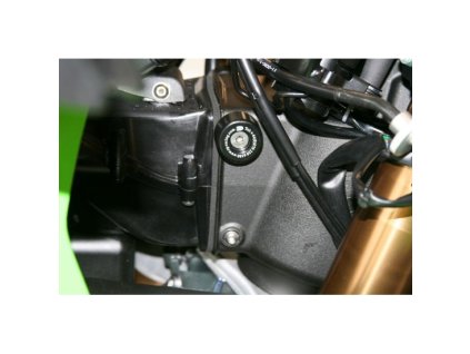 Dorazy předních vidlic, Kawasaki ZX10-R '04-'05  '08 / ZX6-R '03  '04, černé (Velikost/Provedení Černá)