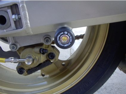 RG CR0005BK Ochranné špulky do kyvné vidlice M10 černé pár (Velikost/Provedení Černá)