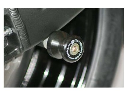 M10 Ochranné špulky do kyvky (pár), ZX6-R '07- / ZRX1100/1200, černé (Velikost/Provedení Černá)