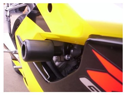 Padací chrániče - Suzuki GSXR1000 K5-K6, černé (Velikost/Provedení Černá)