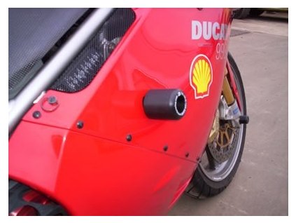 Padací chrániče - Ducati 998, 998R, 996R, 748R, černé