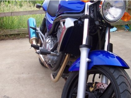 Padací chrániče - Kawasaki ER-5, černé (Velikost/Provedení Černá)