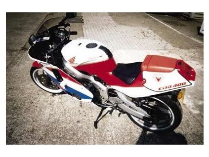 Padací chrániče - Honda CBR400 Tri Arm, bílé (Velikost/Provedení Bílá)