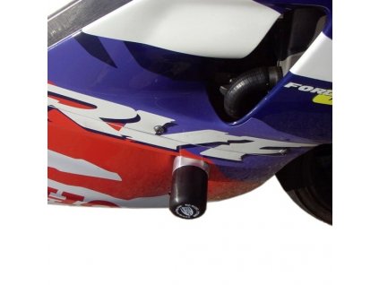 Padací chrániče (28 mm) - Honda RVF400 (NC35), černé (Velikost/Provedení Černá)