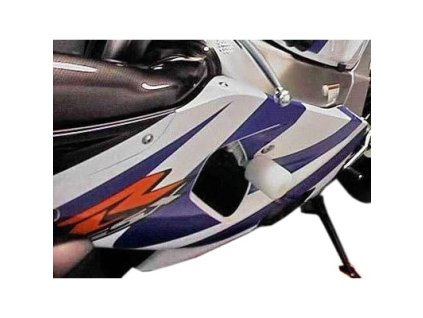 Padací chrániče - Suzuki GSX-R 750 '00-'03, bílé (Velikost/Provedení Bílá)