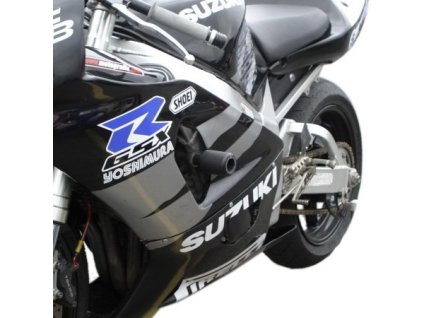 Padací chrániče - Suzuki GSX-R 1000 K1-K2, černá (Velikost/Provedení Černá)